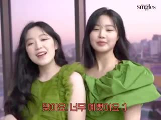 201127 soojin and shuhua singlesmagazine @ other sns