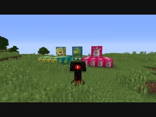 Что находится в яме гринч буба спанч боб в майнкрафт нубик minecraft мультик