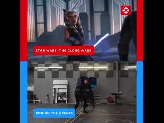 Darth maul actor ray park did motion capture fighting for maul’s big showdown with ahsoka tano in the clone wars