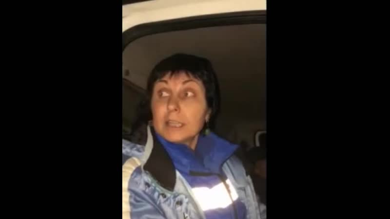 Скорая на пожаре