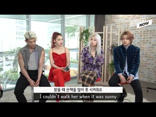 190422 kard @ korea now interview with korean unnie