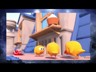 Голодные птенчики! смешной короткий мультик! hungry chick! short funny cartoon!