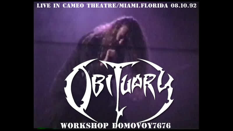 Obituary live in cameo theatre/ (complete show)