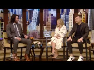 Keanu reeves john wick chapter 3 parabellum interview live with kelly and