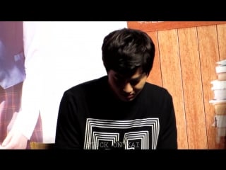 [fancam] 180619 `여중생a / middle school girl a` stage greeting 2/4 @ exo's suho (kim junmyeon)