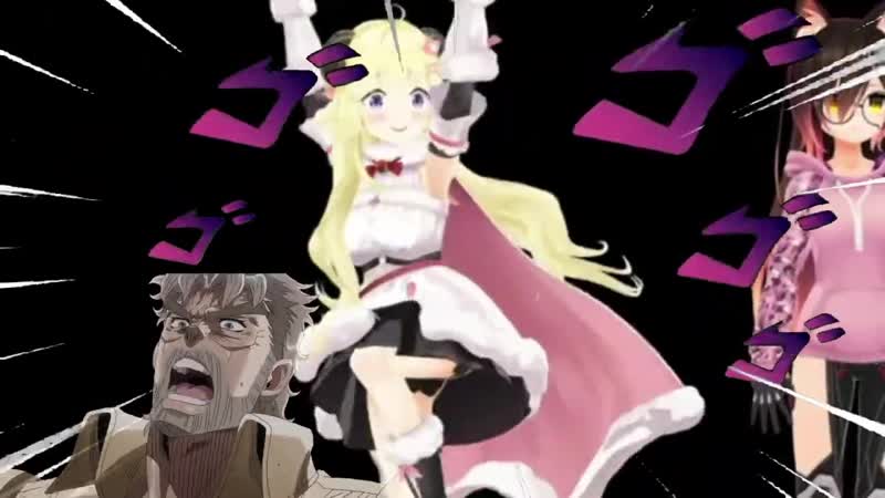 [shrimp subs] 【rus sub】ватаме делает jojo позы