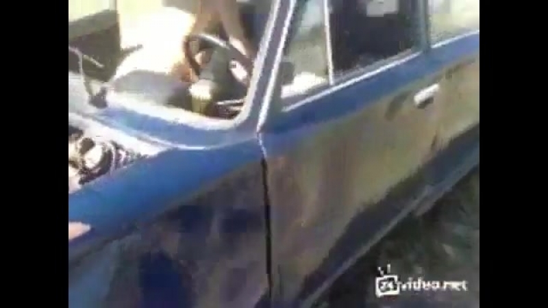 Ебля в машине жигули порно видео