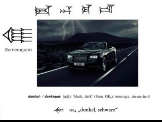 Hititçe hittite word of the day dankui / dankuu̯ai (adj ) "black,