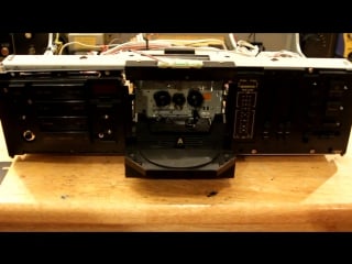 Nakamichi rx 202 cassette deck demonstration