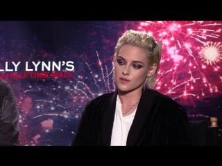 Billy lynns long halftime walk backstage w kristen stewart joe alwyn