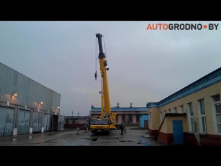 Автомобильный кран grove gmk 5220 220 тонн грузоподъемность