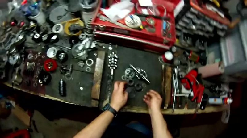 Derbi moteur astuce boite de vitesse et embrayage #518 part4