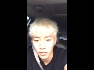 [видео] 160729 чуно @ periscope tv 2/2