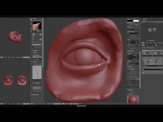 [yansculpts] how to sculpt the eyes in blender tutorial
