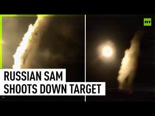 Panstir s1 missile system strikes enemy targets shielding russian troops