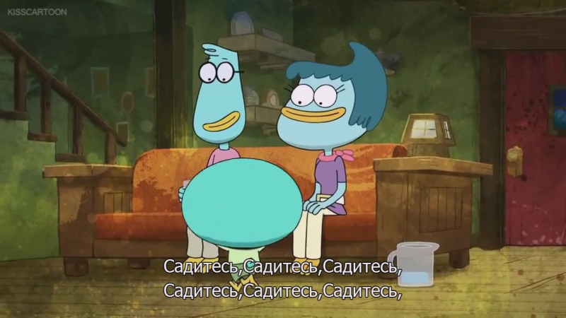 Харви бикс (harvey beaks) 1 сезон 13 серия (rus sub)