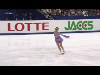 浅田真央 mao asada fs nhk杯フィギュア 20151128