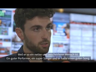 Duncan laurence «luca hänni is such a nice humble person»