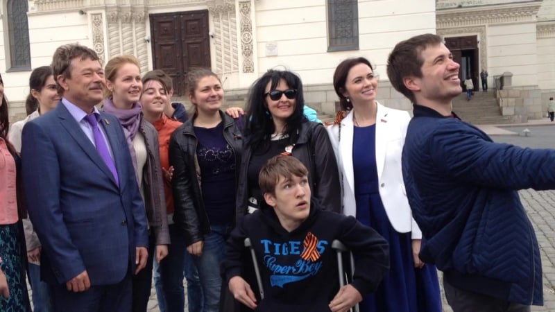 Жвн селфи с мэром