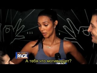 Hollywood insider lais ribeiro train like an angel (rus sub)