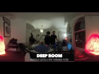 Marcelo castelli & fernando picón | deep room | back 2 back vinilos | october 2019