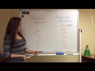 Video 1 tongue twister, personal pronouns, possessives adjectives and numbers