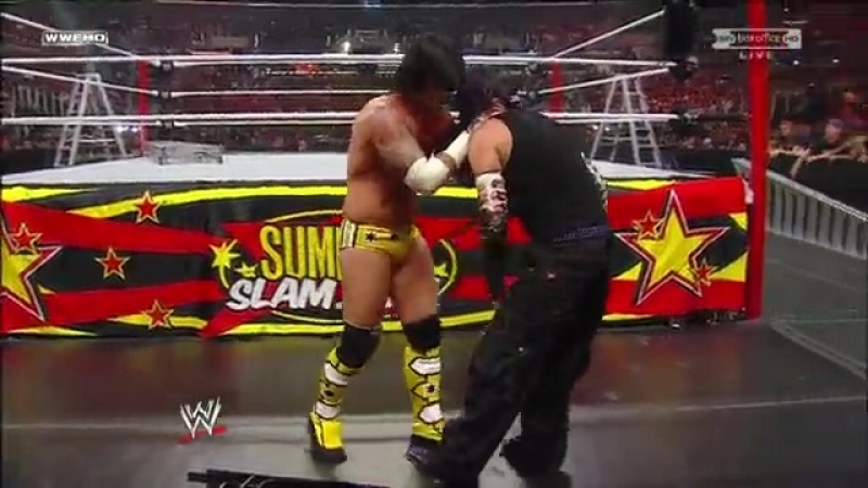 Cm punk vs jeff hardy wwe championship summerslam 2009