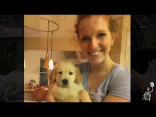 Golden retriever puppy gets braces and somehow looks even cuter