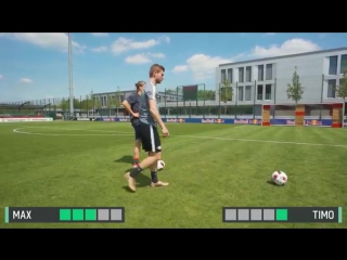 "kickbox" челендж с тимо вернером