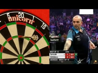 Pl2016 week4 phil taylor v dave chisnall