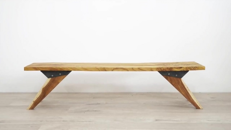 Diy bench with custom steel hardware metal working for beginners