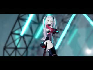 [mmd] (azurlane)(prinz eugen) wiggle wiggle hellovenus