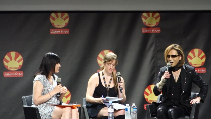 X japan documentary ‘we are x’ movie panel part ❶ with yoshiki @ japan expo 2017 by nowayfarer