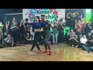 Daniel y desiree workshop1 @ 20190504 korea salsa bachata congress