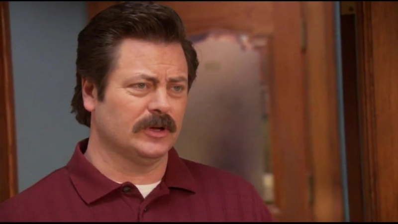 Рон свонсон о безделии