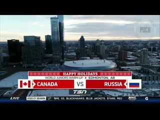 Canada vs russia extended highlights (prelim) 12 23 20 wjc 2021
