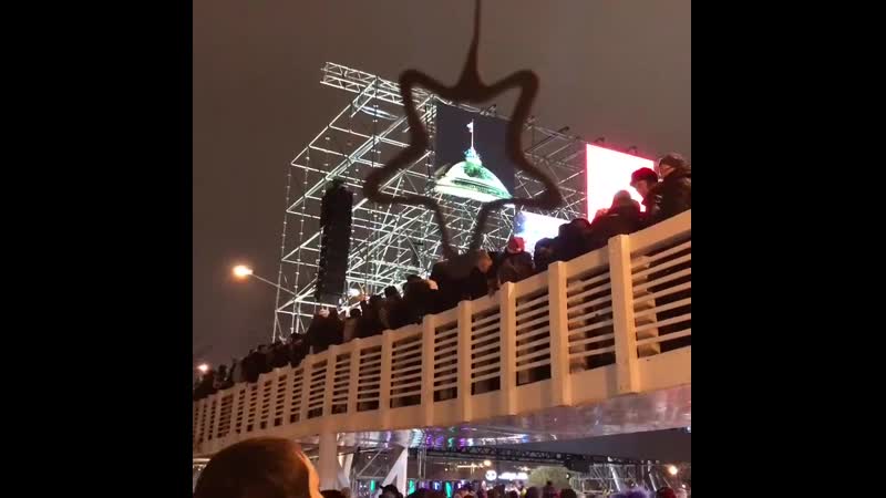 Обрушение моста в парке горького