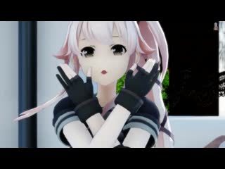 【mmd】『妄想疾患■ガール』【kurokumo】由良(ゆら，yura) 阿武隈(あぶくま，abukuma) 鬼怒(きぬ，kinu)【艦これ】1080p fullhd