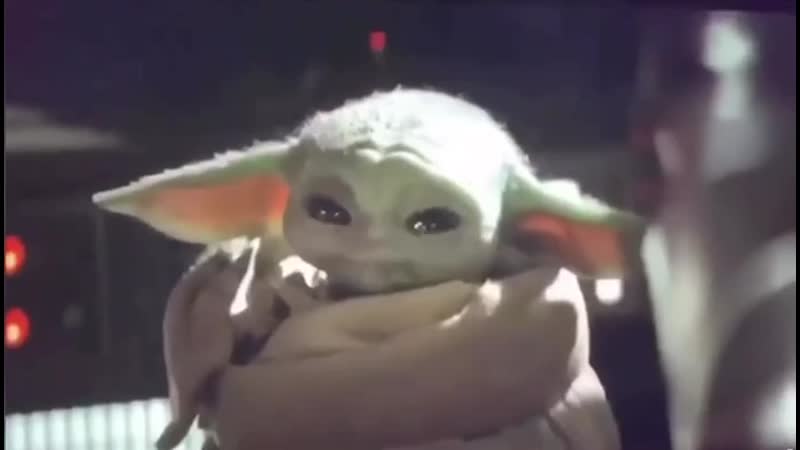 Малыш йода слушает kovalev "каблуки"