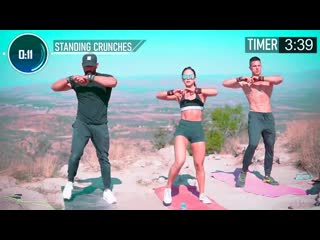 Abdomen en 5 min 💥 cardio & abs tabata workout