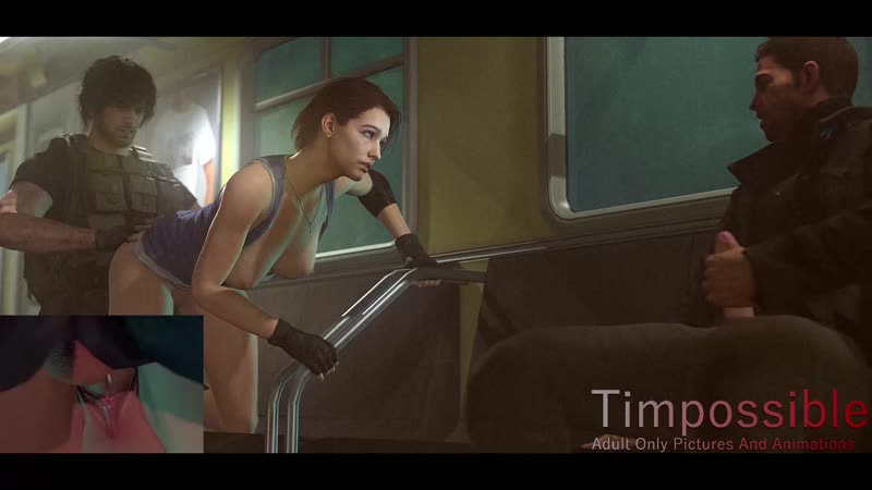 Jill valentine x carlos oliveira &amp; chris redfield doggystyle; vaginal; cuckold; 3d sex porno hentai; [resident evil]