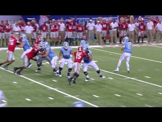 Ncaaf 2016 / week 01 / / (18) georgia bulldogs (22) north carolina tar heels / 2н / en