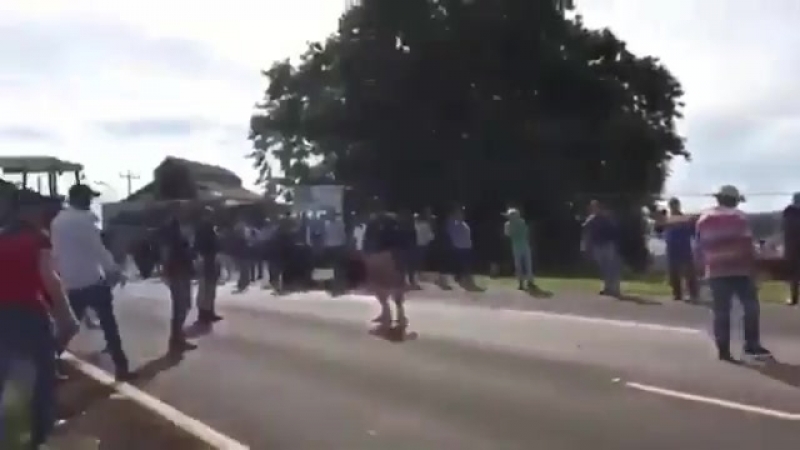 Вот так болельщики бразильской сборной встречают свою команду