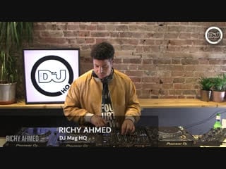 Richy ahmed live @ dj mag hq