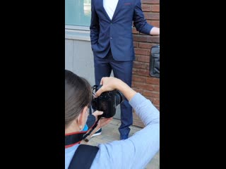 Бэкстейдж контент съёмка мужских сумок