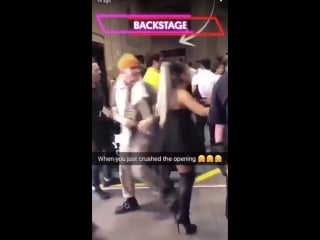 Ариана за кулисами bbma