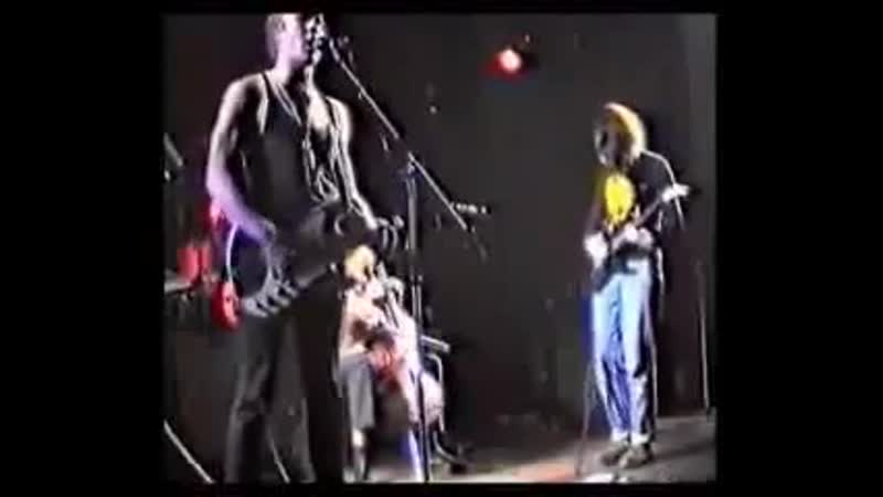 Эдуард старков, геннадий бачинский, "депутат балтики", концерт на iii рок фестивале в лэти ленинград, 1991