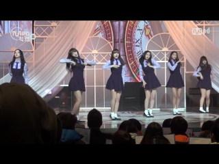 160128 gfriend rough @ m!countdown (fancam)