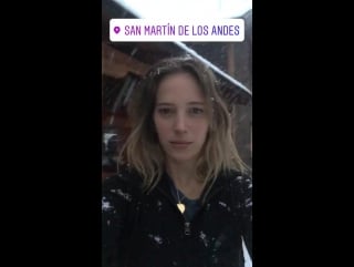 Luisana # "perdida", съемки #instagram