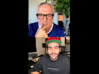 Instagram live ignazio boschetto by @giorgiopanarielloreal 04/05/20